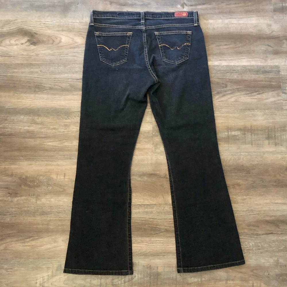 AG The Angel Dark Wash Bootcut Jeans - Picture 4 of 8